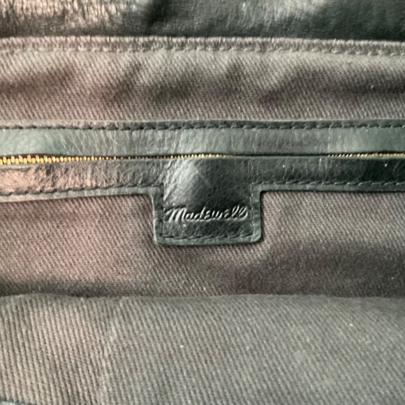 Madewell Zip-Top Transport Carryall Leather Tote - Picture 10 of 16